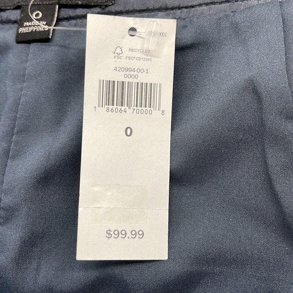 0 // Banana Republic Factory NWT Gray Lace Top Pencil Skirt - Picture 9 of 11